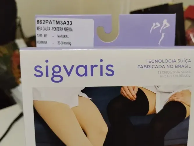 Meia calça de compressão Sigvaris Select Confort Premium