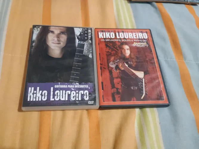 2 DVDs Kiko Loureiro + Revistas bônus