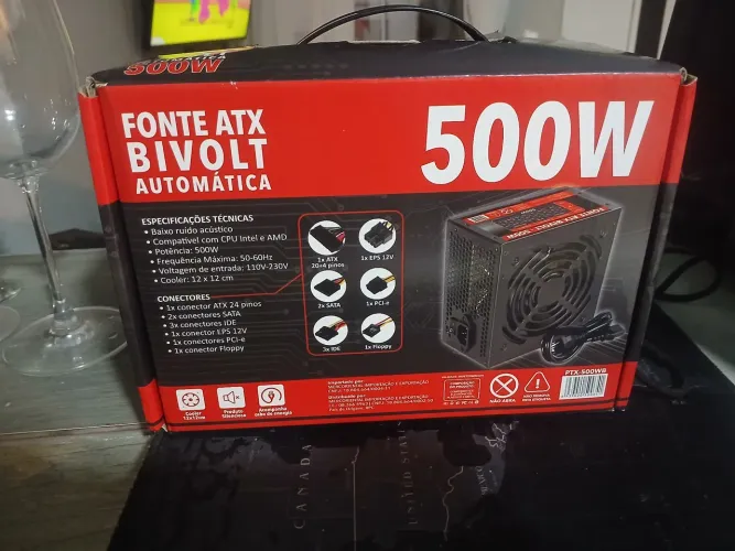 VENDO FONTE 500W