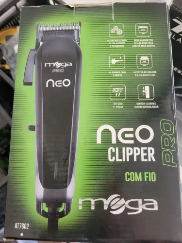 Maquina profissional Neo Clip com fio Mega Pro outlet