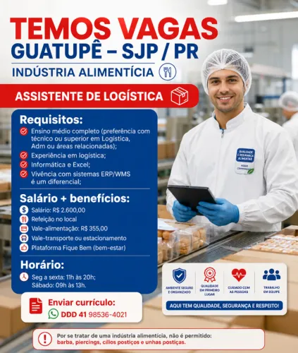 ASSISTENTE DE LOGISTICA