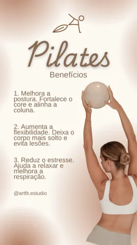 Aulas de Pilates Mat presencial e online 