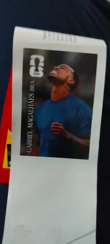 Figurinha da Copa do mundo 2026
