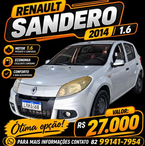 Renault Sandero Expression Hi-flex 1.6 8V 5P 2014