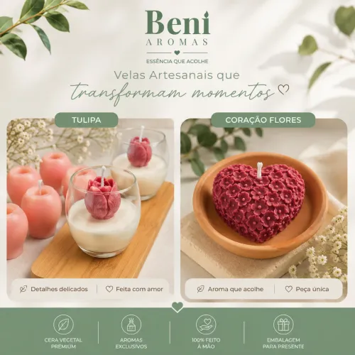 Velas aromáticas.