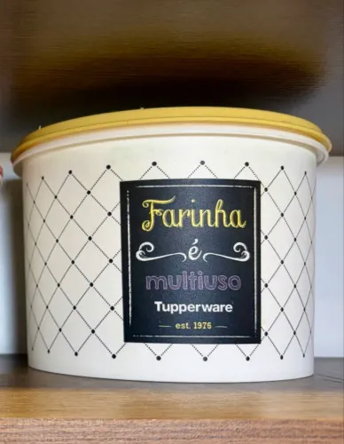 USADO - Tupperware original Farinha 2,4kg