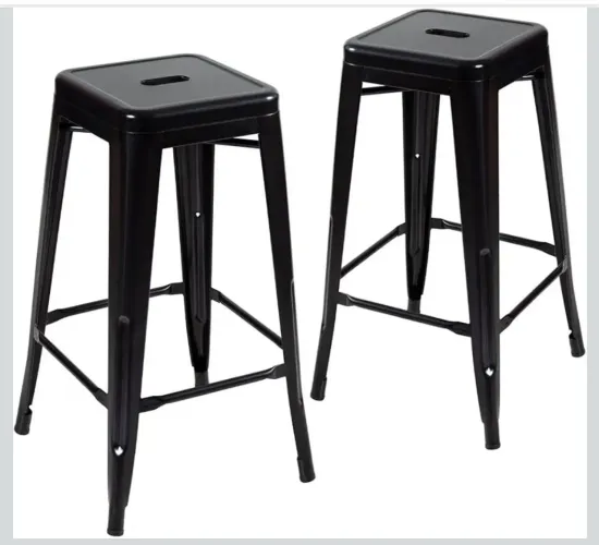 Banqueta alta para bancada Iron Tolix 76 cm
