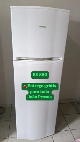 Geladeira com entrega grátis para toda João Pessoa