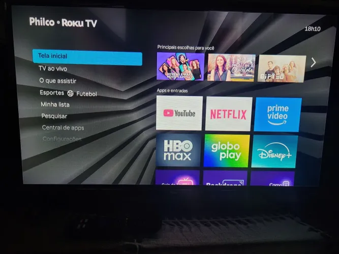 Smart TV Philco Roku 32 polegadas - Excelente Estado