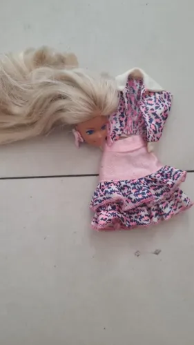 Barbie Amigos da Selva - Lote Original (Cabeça, Saia e Colete)
