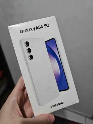Galaxy a54 256gb branco lacrado