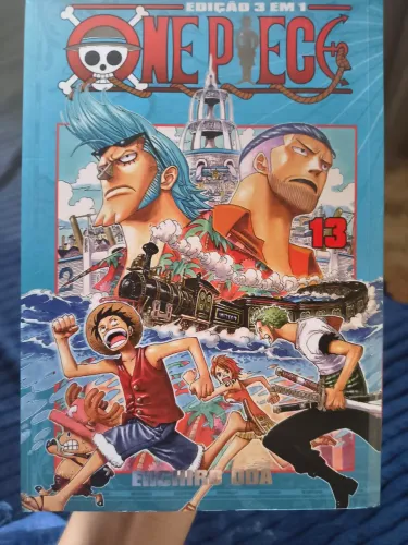 Mangá one piece vol. 13 novo (edição 3 em 1)