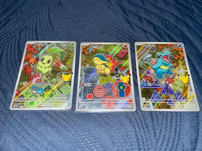 Parceiro inicial série 2 - trio de johto