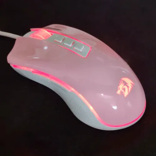 Mouse Gamer Rosa