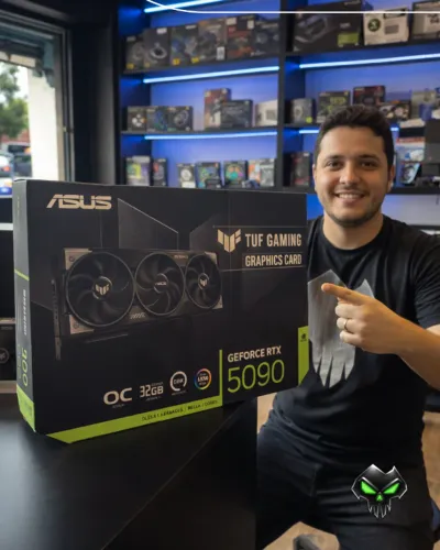 Placa de Vídeo ASUS GeForce RTX 5090 TUF Gaming OC 32GB GDDR7