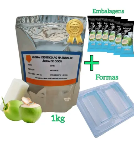 Kit para o preparo Gelo de Sabor