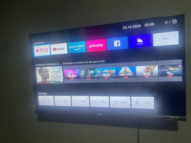TV de 32 polegadas, por R$600 reais estar ótima