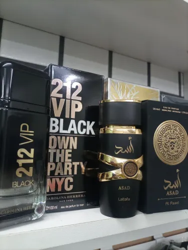 PERFUME KIT 212 BLACK E ASAD BLACK