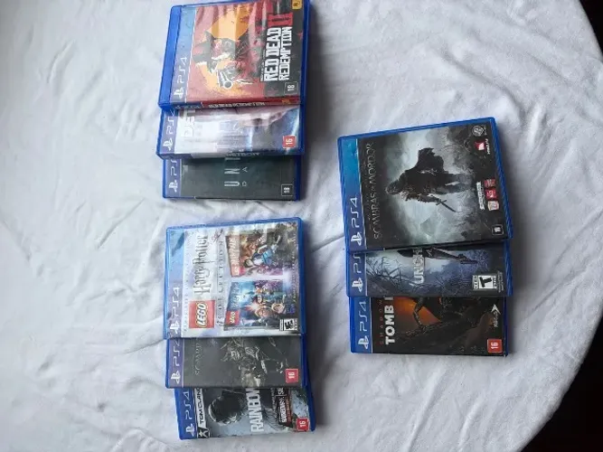 ? JOGOS PS4 ORIGINAIS - VENDO SEPARADO OU LOTE ?