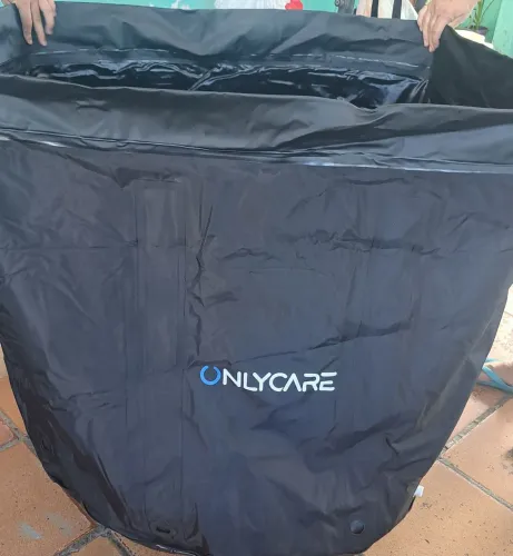 Lona de banheira de gelo Onlycare, nao acompanha pernas, mangueira ou qualquer outro aces
