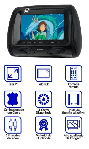 Par Encosto de Cabeça E-tech