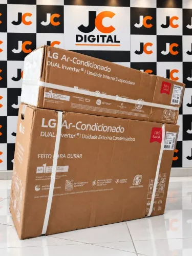 Ar condicionado LG 9000 BTUs Dual inverter com voice  novo lacrado