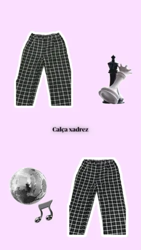Calça Xadrez 