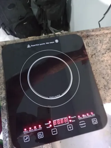 Vendo fogão de indução de uma boca semi novo