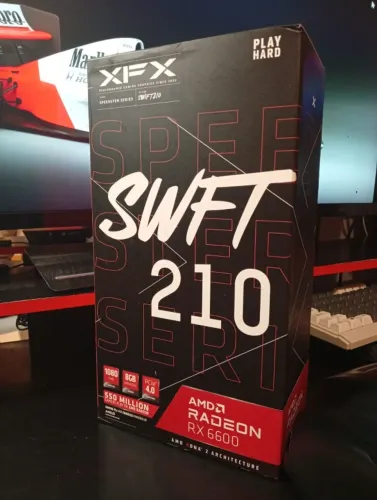 Placa de video RX 6600 Radeon 8gb Ddr6