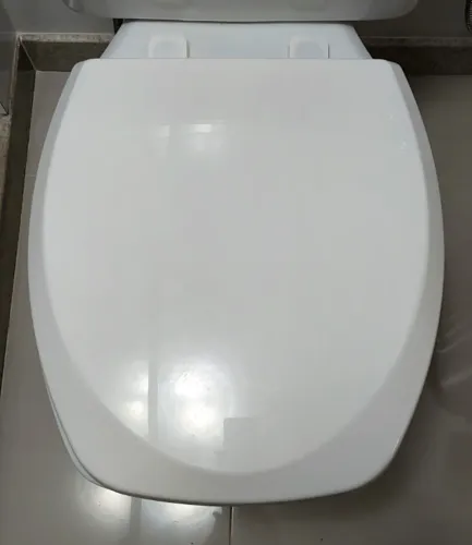 Assento Thema Plus Soft Close Branco Polipropileno