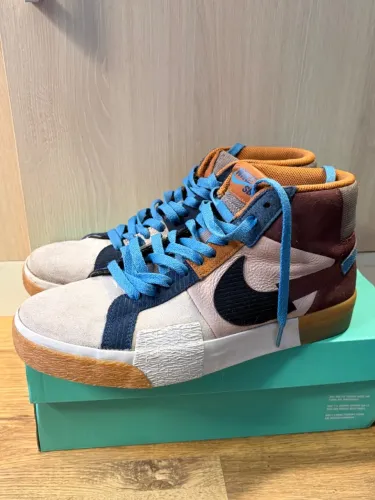 Tênis Nike Zoom Air Blazer Mid Premium Mosaic Original 42