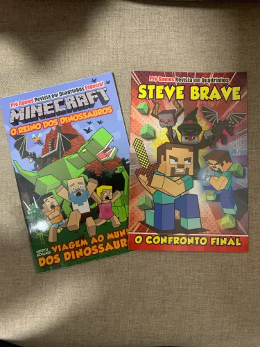 Dois gibis minecrat 10,00