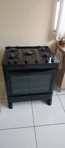 Fogão Mesa de Vidro 5 bocas Esmaltec
