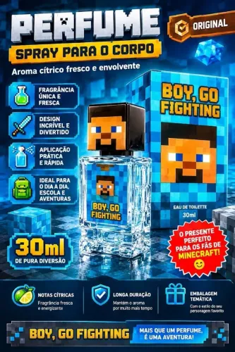 Perfume Infantil Boy, Go Fighting