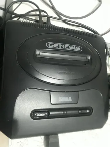 Sega mega drive Gênesis norte americano placa de som Yamaha console perfeito