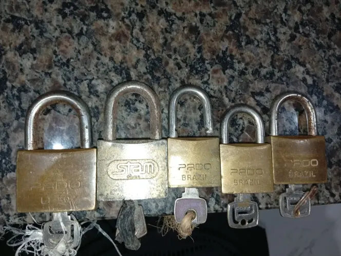 Cadeado original todos com chave
