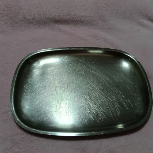 Bandeja de aço inox 
