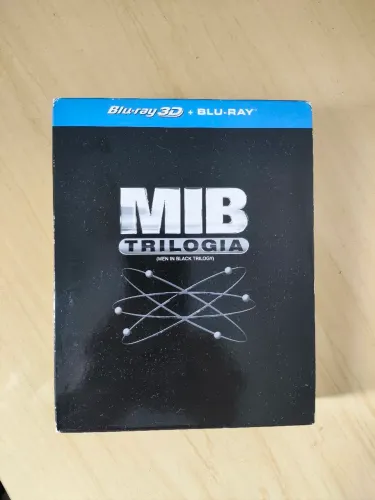 Blu Ray Trilogia MIB Homens de Preto