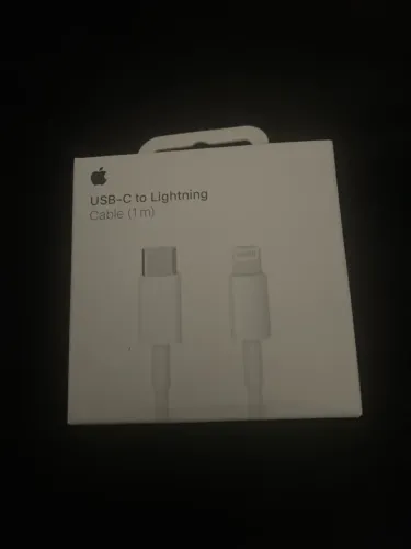 Cabo de carregador original iPhone Lightning 1m
