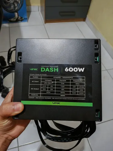 Fonte Gamer Vinik Dash 600W