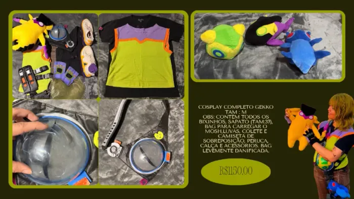 Cosplay Gekko Valorant 