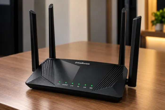 Roteador Intelbras Wi-Fi 6 W6-1500 Dual Band Gigabit | Novo
