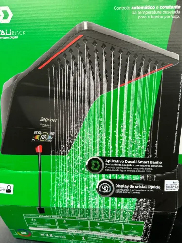 Zagonel Ducha Eletrônica Ducali 7500W 220V Black