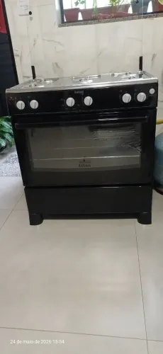 Fogão Itatiaia 5 Bocas Preto - Acendimento Automático