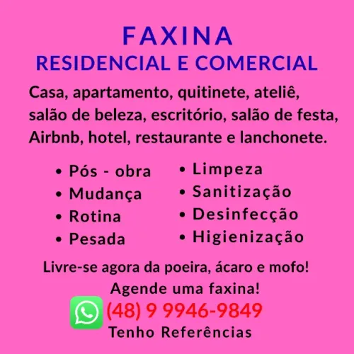 Faxina/diarista