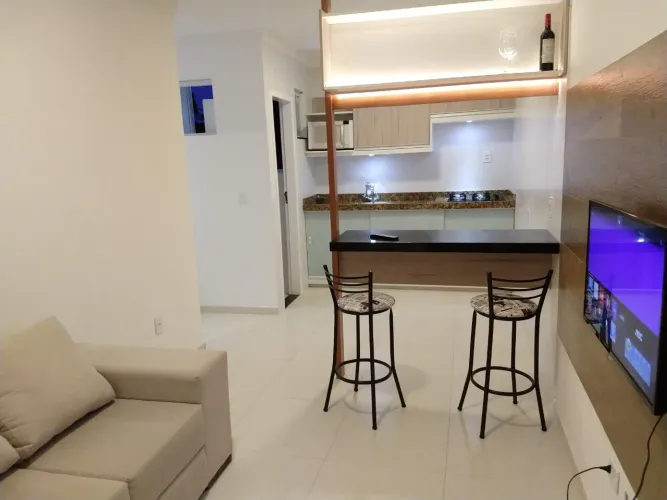 Apartamento 1Qto em Serra, Alterosas (incluído: mobiliado + energia + internet + água)