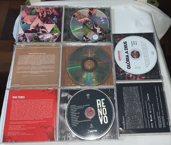 4 cds gospel diante do trono hillsong gateway workship impecaveis
