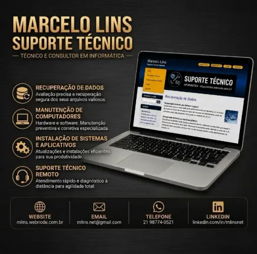 Marcelo Lins - Técnico de Informática
