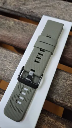 Pulseira Original Haylou 22mm Army Green Nova na caixa