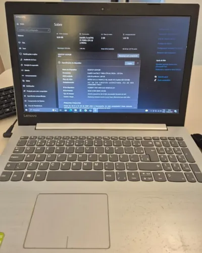 Notebook Lenovo i7 | SSD 480GB + HD 1TB | GeForce 940MX | Full HD + Kit Sem Fio